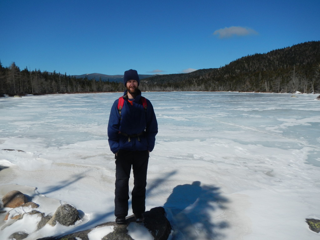 Ethan Pond was completely frozen.